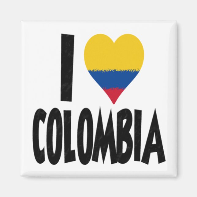 I love Colombia Magnet (Front)