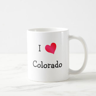 I Love Colorado Coffee Mug