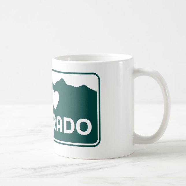 I Love Colorado Mug (Right)