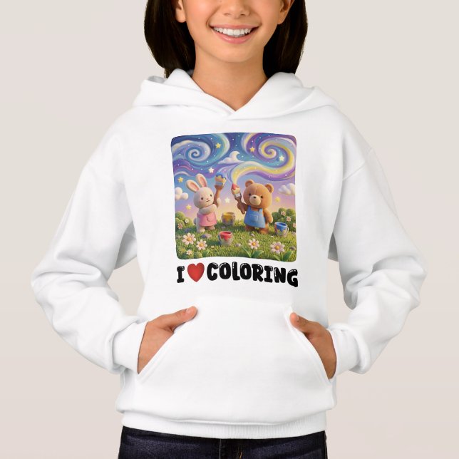 I love coloring  (Front)