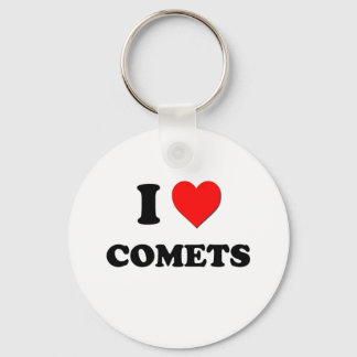 I love Comets Keychain