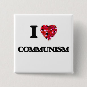 I love Communism 2 Inch Square Button
