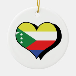 I Love Comoros Ornament