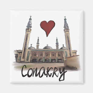I love Conakry Magnet