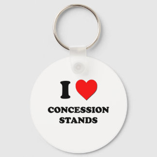 I love Concession Stands Keychain