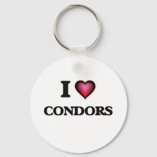 I love Condors Keychain