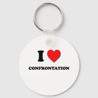 I love Confrontation Keychain