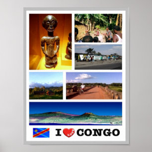 I LOVE - Congo - Poster