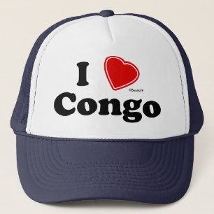 I Love Congo Trucker Hat