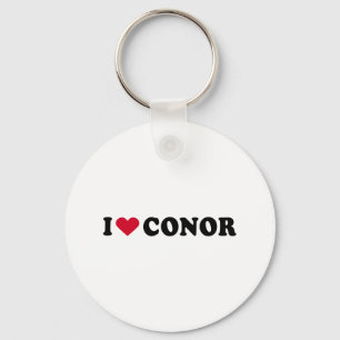 I LOVE CONOR KEYCHAIN