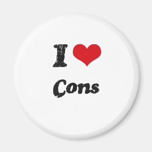 I love Cons Magnet