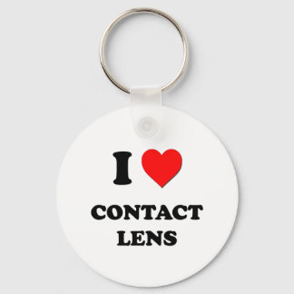 I love Contact Lens Keychain