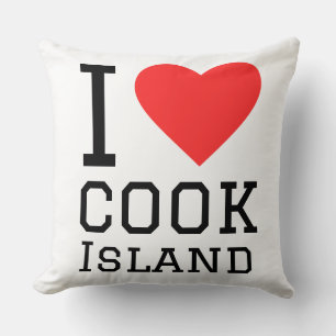 I love cook island throw pillow