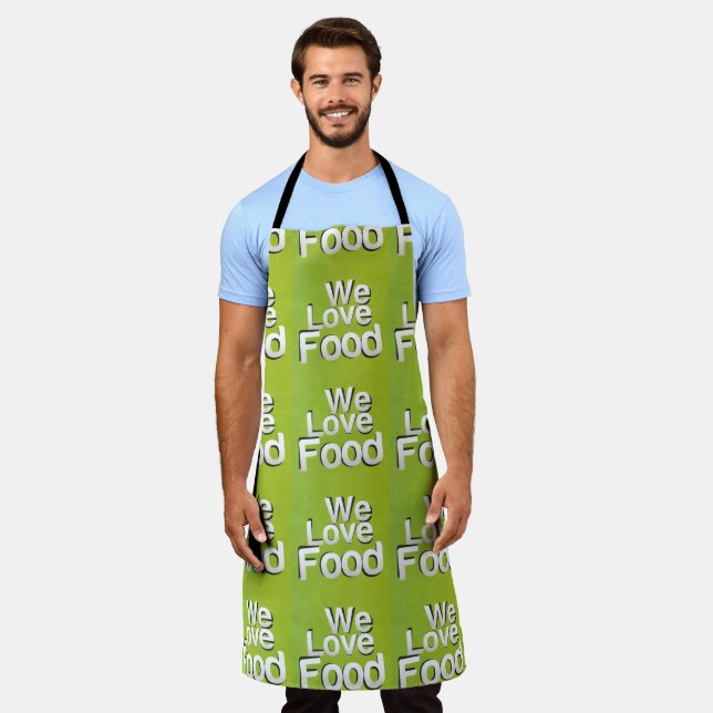 I Love Cooking Apron (Worn)