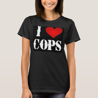 I Love Cops tshirts