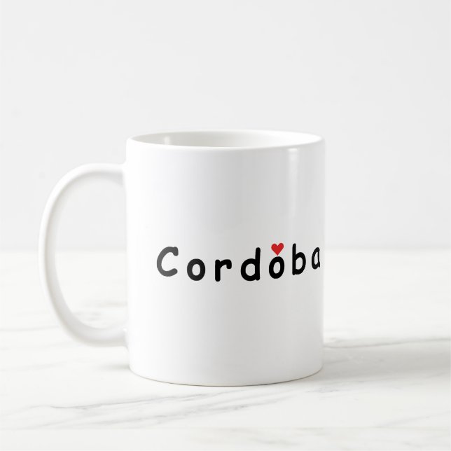 I love Cordoba Coffee Mug (Left)