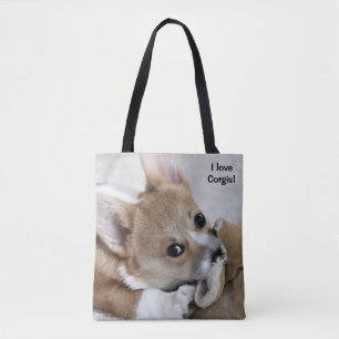 I love Corgis Tote Bag
