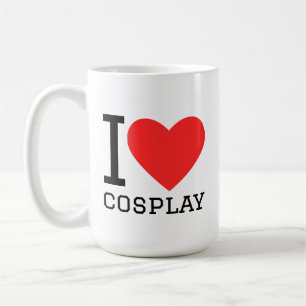 I love cosplay coffee mug
