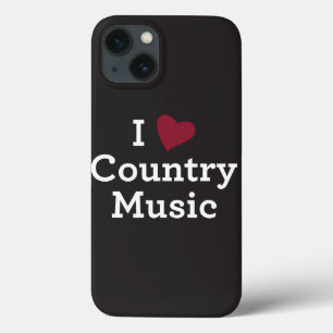 I Love Country Music iPhone 13 Case