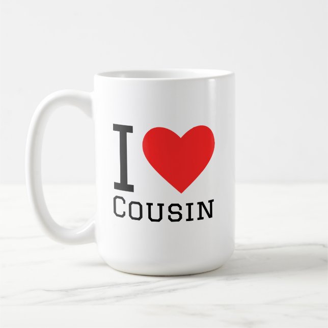 I love cousin coffee mug (Left)