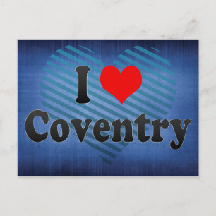 I Love Coventry, United Kingdom Postcard