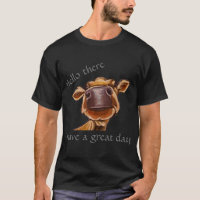 I love Cows! Close up Cow/editable text