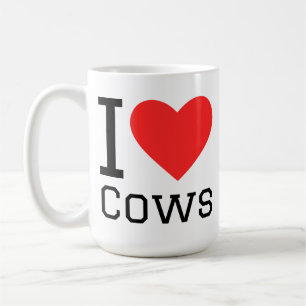 I love cows coffee mug