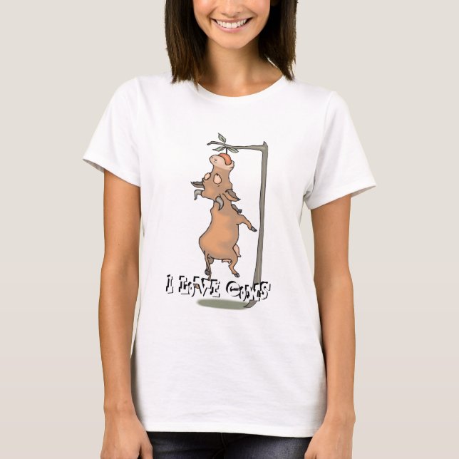 I Love Cows T-Shirt (Front)