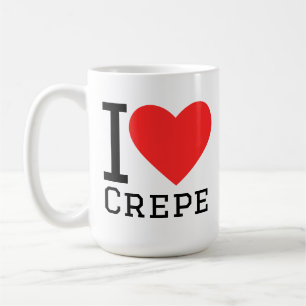 I love crepe coffee mug