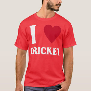 I Love Cricket7 T-Shirt