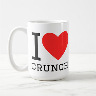 I love crunch coffee mug