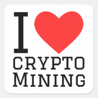 I love crypto mining