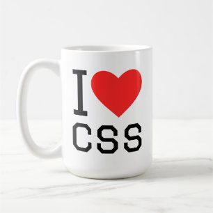 I love css coffee mug
