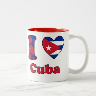 I love Cuba Two-Tone Coffee Mug