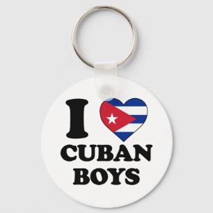 I love Cuban boys Keychain