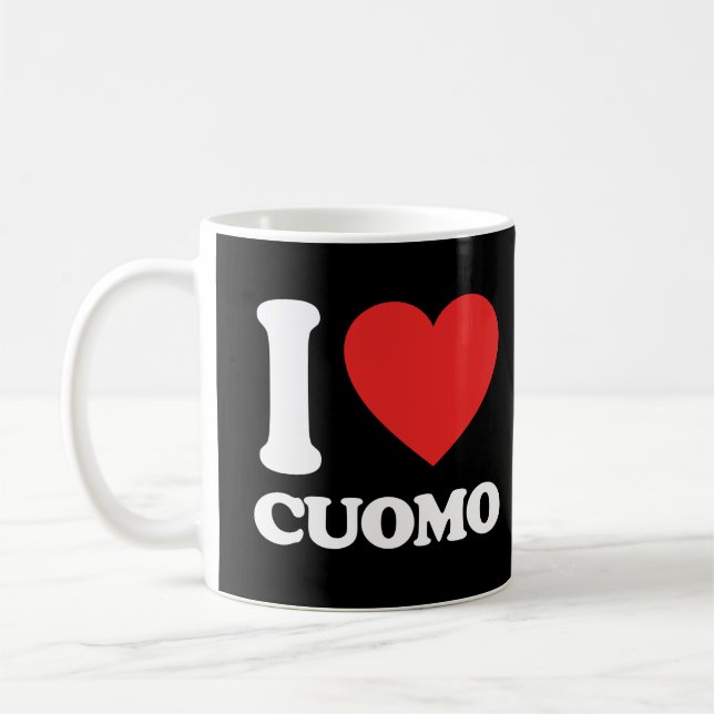 I Love Cuomo Coffee Mug (Left)