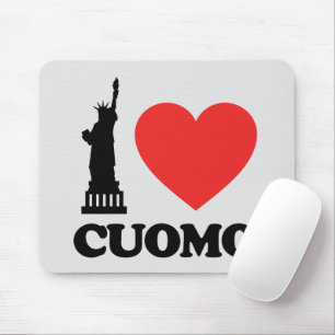 I Love Cuomo Statue of Liberty Mouse Pad