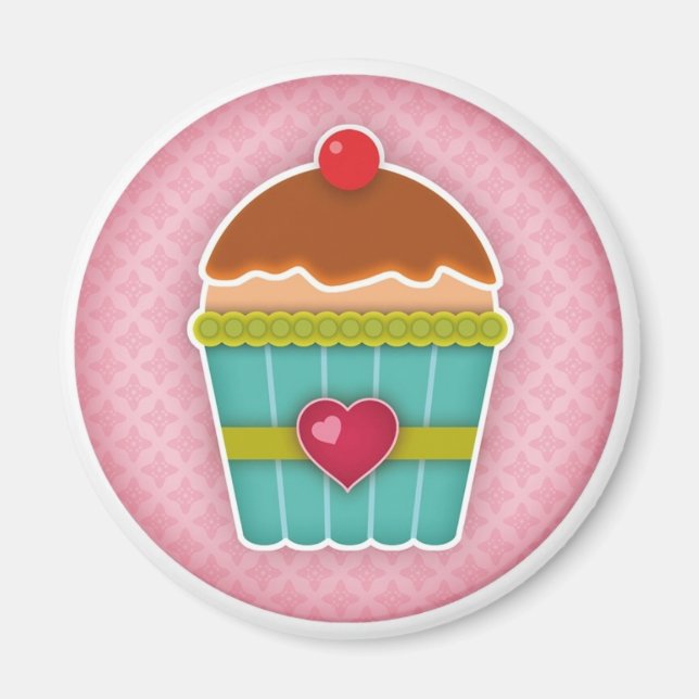 I love Cupcakes Magnet (Front)