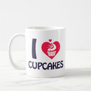 I love Cupcakes T-Shirt Coffee Mug