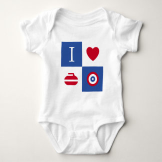 I love curling baby bodysuit