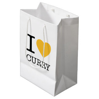 I LOVE CURRY MEDIUM GIFT BAG