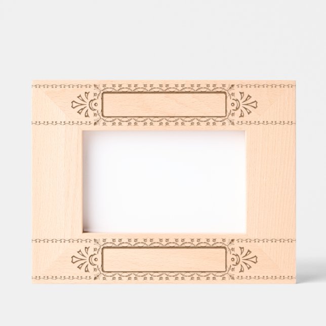 I Love Customize Name Etched Frames (Front)