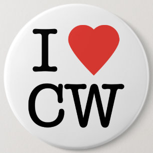 I Love CW Button