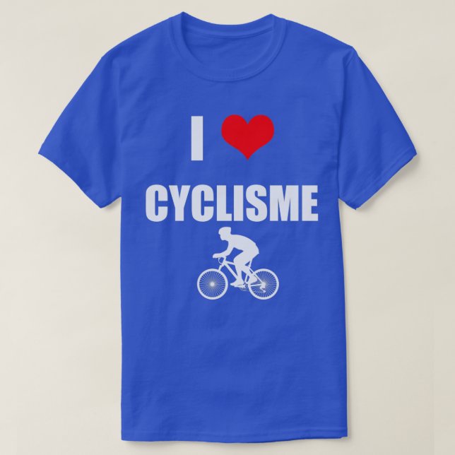 I love cycling 2 T-Shirt (Design Front)