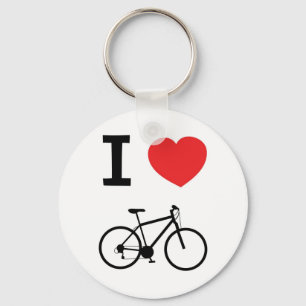 I love Cycling Keychain