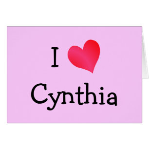 I Love Cynthia