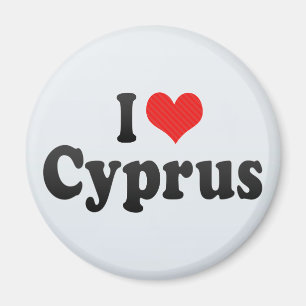 I Love Cyprus Magnet