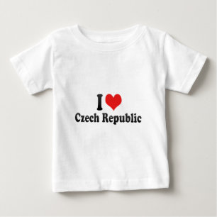 I Love Czech Republic Baby T-Shirt