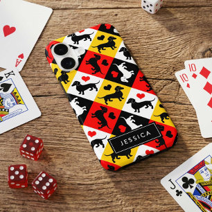 I Love Dachshunds Cute Doxie Motif