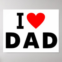 i love dad heart daddy text message father symbol